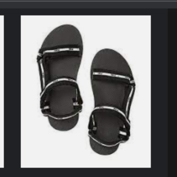 PINK by Victoria's Secret Barefoot Earthwalking Velcro Comfort sandal 6-6.5us - Picture 2 of 12